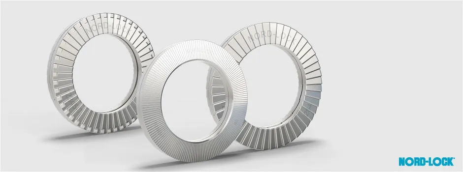 Nord-Locks breda sortiment av brickor och hjulmuttrar med killåsningsteknologi